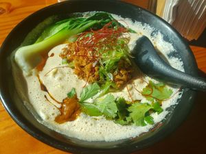 Vegan Tan Tan at Hachi Ramen in San Diego