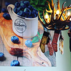 Decoration at The Blueberry in Amersfoort