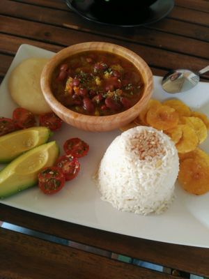 frijolada at Shamar Bar Restaurante in Fuengirola
