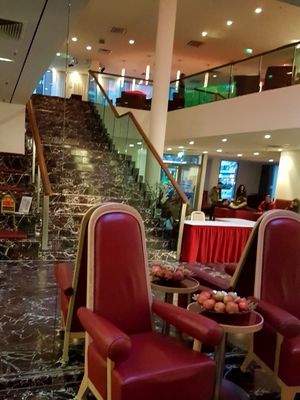 Lobby at Arcotel Rubin in Hamburg