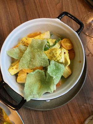 Tofu curry  at Depot in Ypres