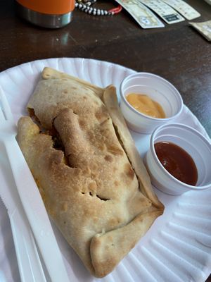 Vegan Empanada  at Govinda's at the Beach in Ao Nang