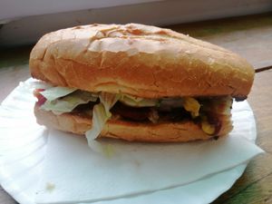 Saving nemo at Govinda's at the Beach in Ao Nang