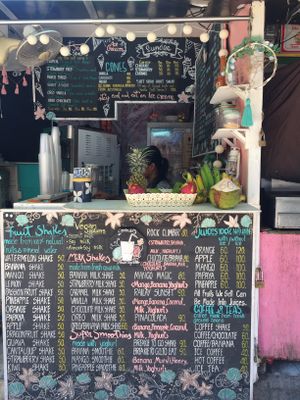 the only vegetarian&vegan restaurant at Govinda's at the Beach in Ao Nang
