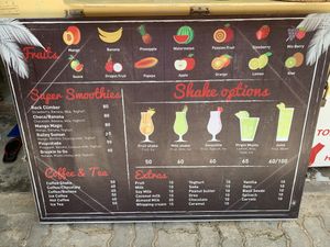 Shakes at Govinda's at the Beach in Ao Nang