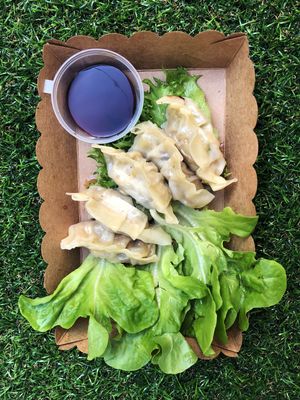 Gyoza at Pranaa Food in Bangkok