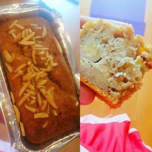 Banana bread 🍌💛✨ at Pranaa Food in Bangkok