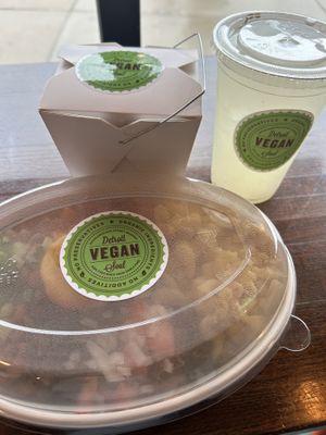   at Detroit Vegan Soul in Detroit