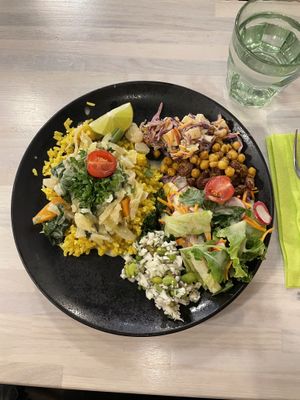 Healthy and tasty, nice calming atmosphere  at Anne's Vege in Espoo