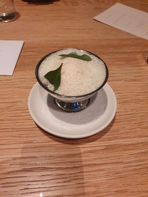 Dessert at De Kas in Amsterdam