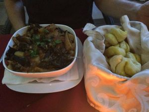 ping shah Alu  at Os Tibetanos in Lisbon