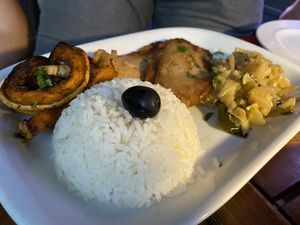 Seitan curry  at Os Tibetanos in Lisbon