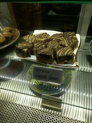 Carrot Cake at Farmers' Cafe in Mumbai