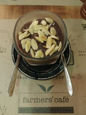 Chocolate Almond Deliciousness at Farmers' Cafe in Mumbai