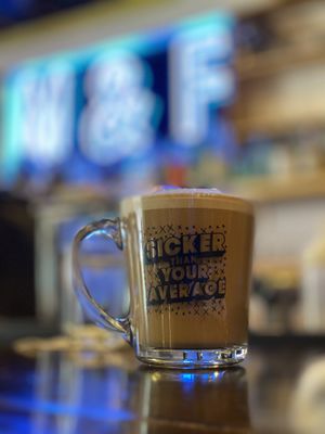 Lavender Latte with Oat Milk at Makers & Finders - Arts District in Las Vegas