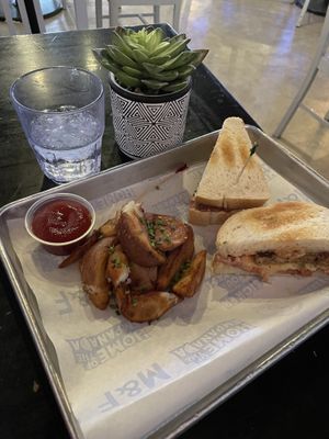 Impossible Sando w/ Potato’s   at Makers & Finders - Arts District in Las Vegas