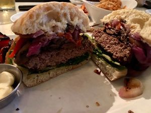 Impossible burger  at The Counter in San Mateo