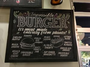 The Impossible Burger is here!  at The Counter in San Mateo