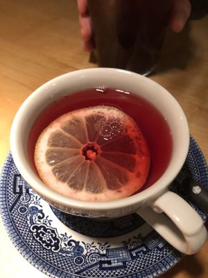Hibiscus tea   at Blitz Restaurant in Munich