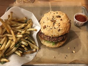 Impossible Burger at Hopdoddy Burger Bar in Denver