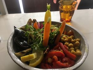 Cracked Freekeh Grain Bowl at Panacea in Las Vegas