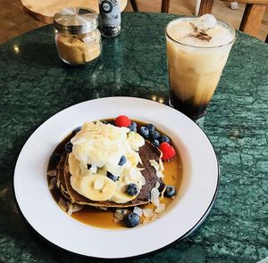 Pancakes   at TICH Healthy Living in Brussels