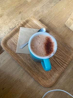 almond cocoa  at TICH Healthy Living in Brussels