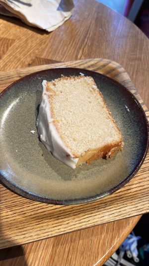 Lemon cake  at TICH Healthy Living in Brussels