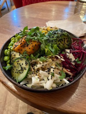 Tich Poke Bowl  at TICH Healthy Living in Brussels