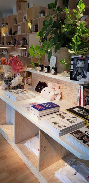 Concept store at TICH Healthy Living in Brussels