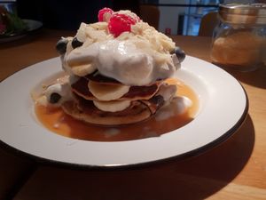 Pancakes maison - €7.80  at TICH Healthy Living in Brussels