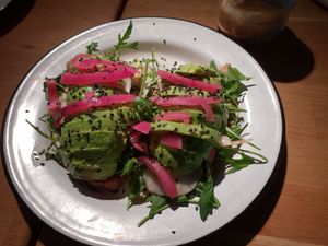 Avo toast - €8.90 at TICH Healthy Living in Brussels
