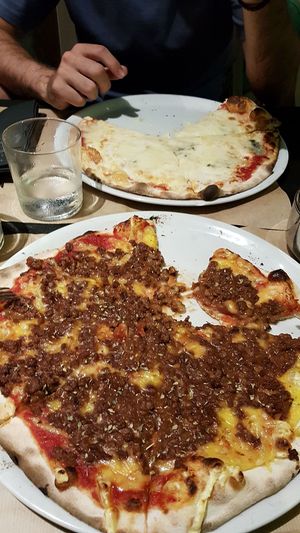 Pizza bbq vegana at Pizza Basta Restaurante in Cambrils