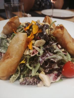 Ensalada Saccottini at Pizza Basta Restaurante in Cambrils