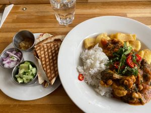 Aloo Gobi at The Lytham Kitchen in Lytham