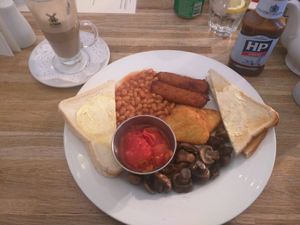 Vegan breakfast at The Lytham Kitchen in Lytham