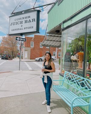   at Corner Juice Bar in Baltimore