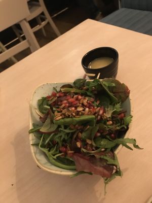 Side salad  at Nourish in Bath