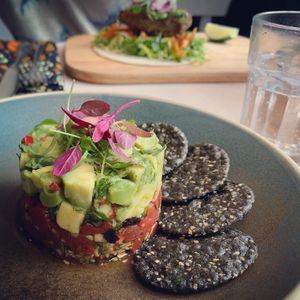 Avocado starter  at Nourish in Bath