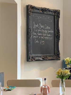 Specials at Nourish in Bath