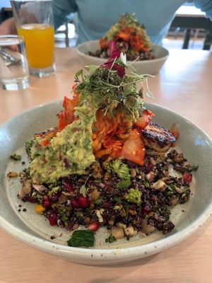 From the specials board, came recommended and we weren’t disappointed  at Nourish in Bath