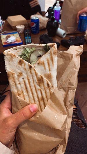 Falafel wrap at Doda Uzkandine - Savanorių Prospektas in Kaunas