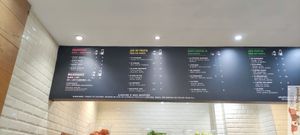 Menu at Vertus in Paris