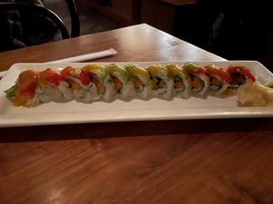 Veggie speciality roll  at Momiji in Seattle