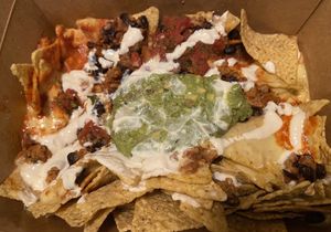  Vegan  nachos  at Vertical Diner in Salt Lake City