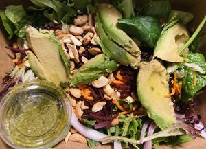 Cashew Thai salad  at Vertical Diner in Salt Lake City