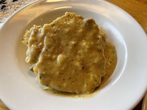 Biscuits and gravy at Vertical Diner in Salt Lake City