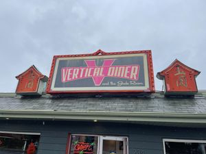 The sign at Vertical Diner in Salt Lake City