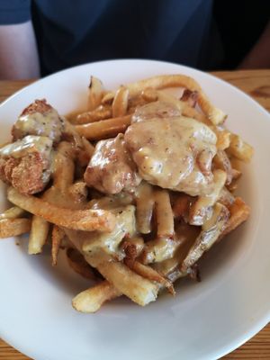 American diner at Vertical Diner in Salt Lake City