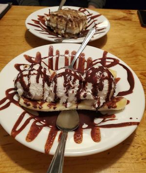 Sundae and  Tiramisu at Vertical Diner in Salt Lake City